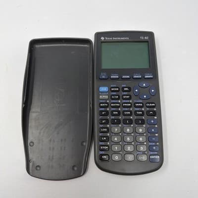 Texas Instruments TI-82 Graphing Calculator TESTED w/ Cover (A131) - Image 1