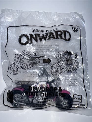 2020 McDonald's HAPPY MEAL TOYS ONWARD DISNEY #6 DEWDROP & PIXIE DUSTERS - Image 1