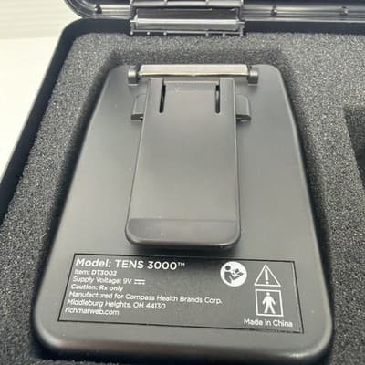 TENS 3000 2-Channel Handheld Unit with Accessories and Case - Thumbnail 6