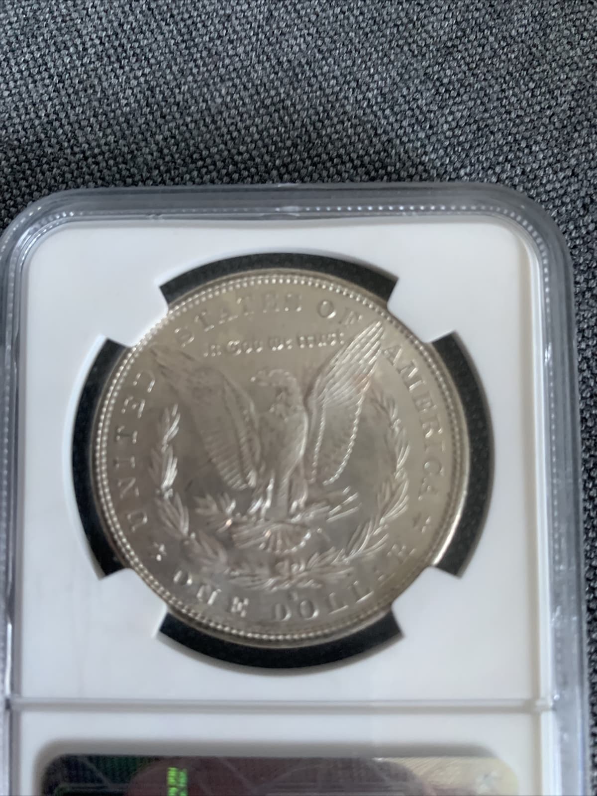 Coin 1882-S Morgan silver dollar-NGC MS 64 (A15) - Thumbnail 3