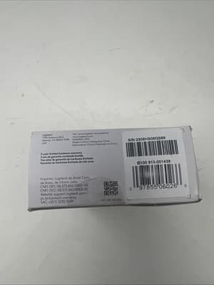 NEW GENUINE OEM Logitech B100 USB Standard Wired Mouse - 910-001439 (A15) - Thumbnail 4