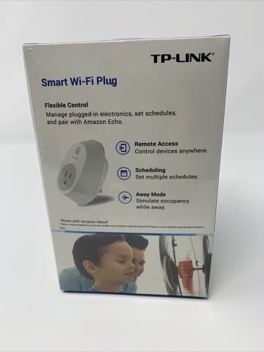 🔥🔥TP-Link HS100 Smart Wi-Fi Plug Works w/ Google & Alexa NEW - SEALED🔥🔥 A4 - Thumbnail 3