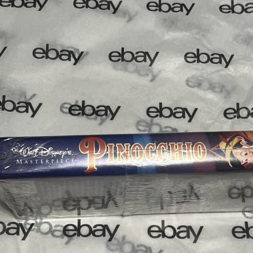 PINOCCHIO (VHS 1993) WALT DISNEY CLASSIC NEW SEALED - Thumbnail 7