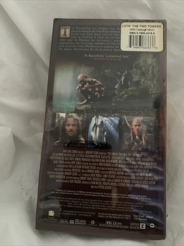 The Lord of the Rings: The Two Towers (VHS, 2003) (A13) - Thumbnail 3