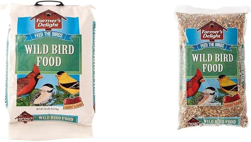 Wagner's Farmer's Delight Wild Bird Food Bundles with Cherry Flavor - 20-Pound