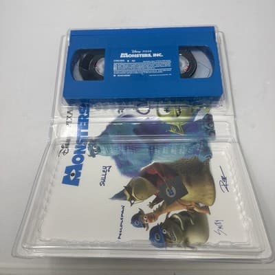 Disney PIXAR Monsters, Inc. VHS, 2001 Clamshell Used As Is (A11) - Thumbnail 4