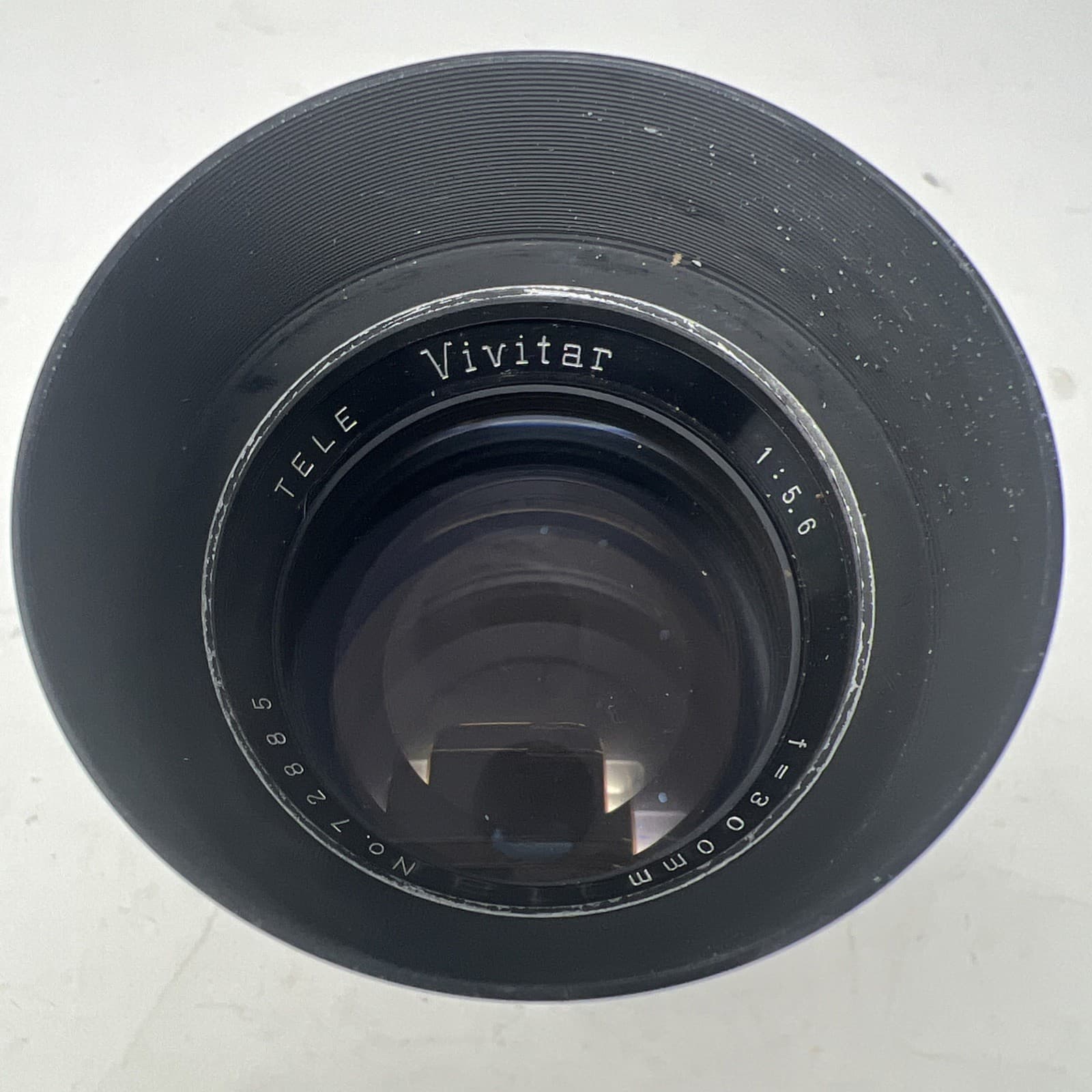 Olympus 300mm F:5.6 Early Preset Vivitar T Mount Tele Lens Caps, Case,18 Blades - Thumbnail 4