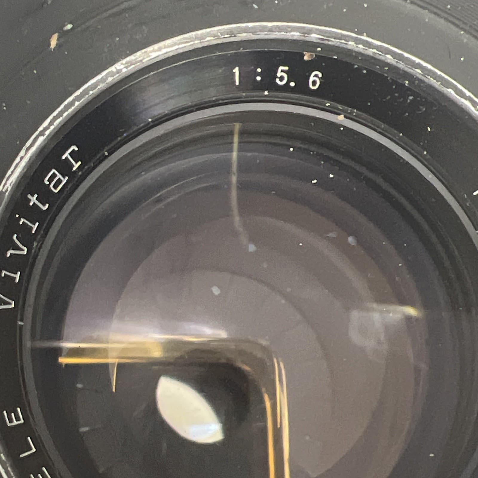 Olympus 300mm F:5.6 Early Preset Vivitar T Mount Tele Lens Caps, Case,18 Blades - Thumbnail 5