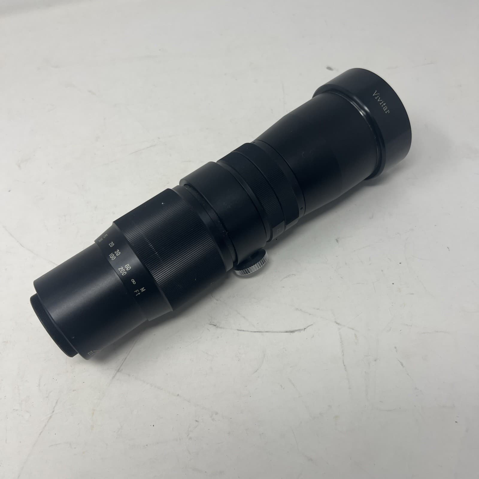 Olympus 300mm F:5.6 Early Preset Vivitar T Mount Tele Lens Caps, Case,18 Blades - Thumbnail 3