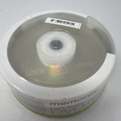 MEMOREX LIGHTSCRIBE DVD+R 16X SPEED 4.7GB 120 MIN RECORDABLE DISCS 20 PACK (A13 - Thumbnail 2