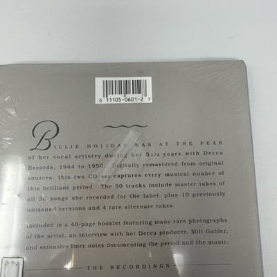 The Complete Decca Recordings [Box] by Billie Holiday (CD, Oct-1991, 2 Discs,... - Thumbnail 5
