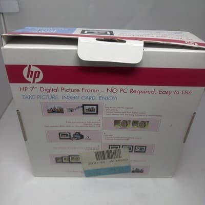 Hewlett Packard HP 7" Ditigal Picture Frame Black512 df780a4 - Thumbnail 3