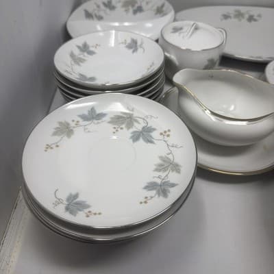 55 Piece Lot of Florentine By Sango Fine China Made In Japan - Thumbnail 3