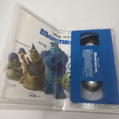 Disney PIXAR Monsters, Inc. VHS, 2001 Clamshell Used As Is (A11) - Thumbnail 3