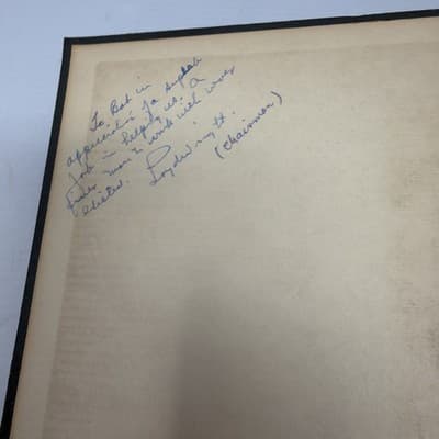 Report of the Commission on Government Security (Hardcover) 1957 double sign - Thumbnail 6
