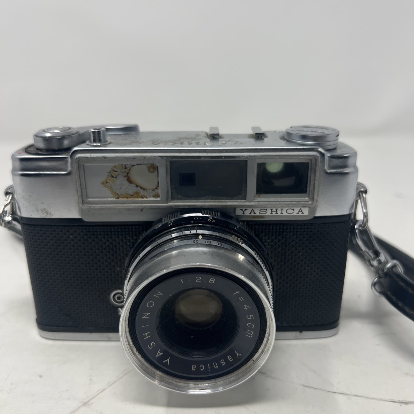 Yashica J 35mm Rangerfinder Camera with 4.5cm f/2.8 Yashinon Lens