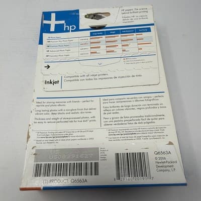 HP Premium Soft Gloss Photo Paper For Inkjet Printer 4 x 6 (A17) - Thumbnail 4