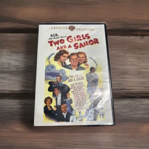 Two Girls and a Sailor DVD New June Allyson, Gloria DeHaven, Van Johnson (A15)