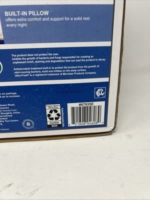 Bestway 12" Tritech Twin Air Mattress with Built-in Pump - Thumbnail 4