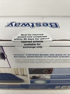 Bestway 12" Tritech Twin Air Mattress with Built-in Pump - Thumbnail 5
