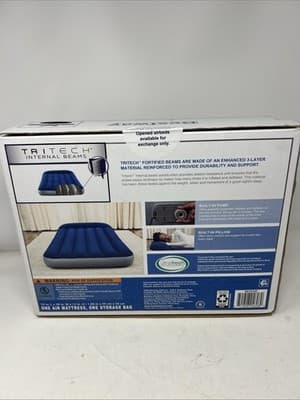 Bestway 12" Tritech Twin Air Mattress with Built-in Pump - Thumbnail 3
