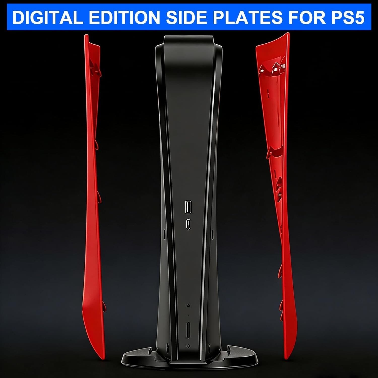 Face Plates for PS5 Console, arVin Replacement Shell Skin Cover Case for PS5, AB - Thumbnail 6