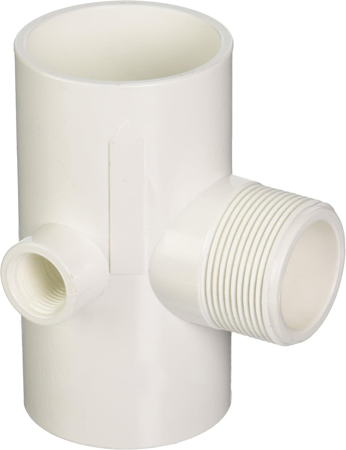 Pentair Diverter Tee, Automatic Feeder 320, 1/2s x 1-1/2NPT - Thumbnail 2