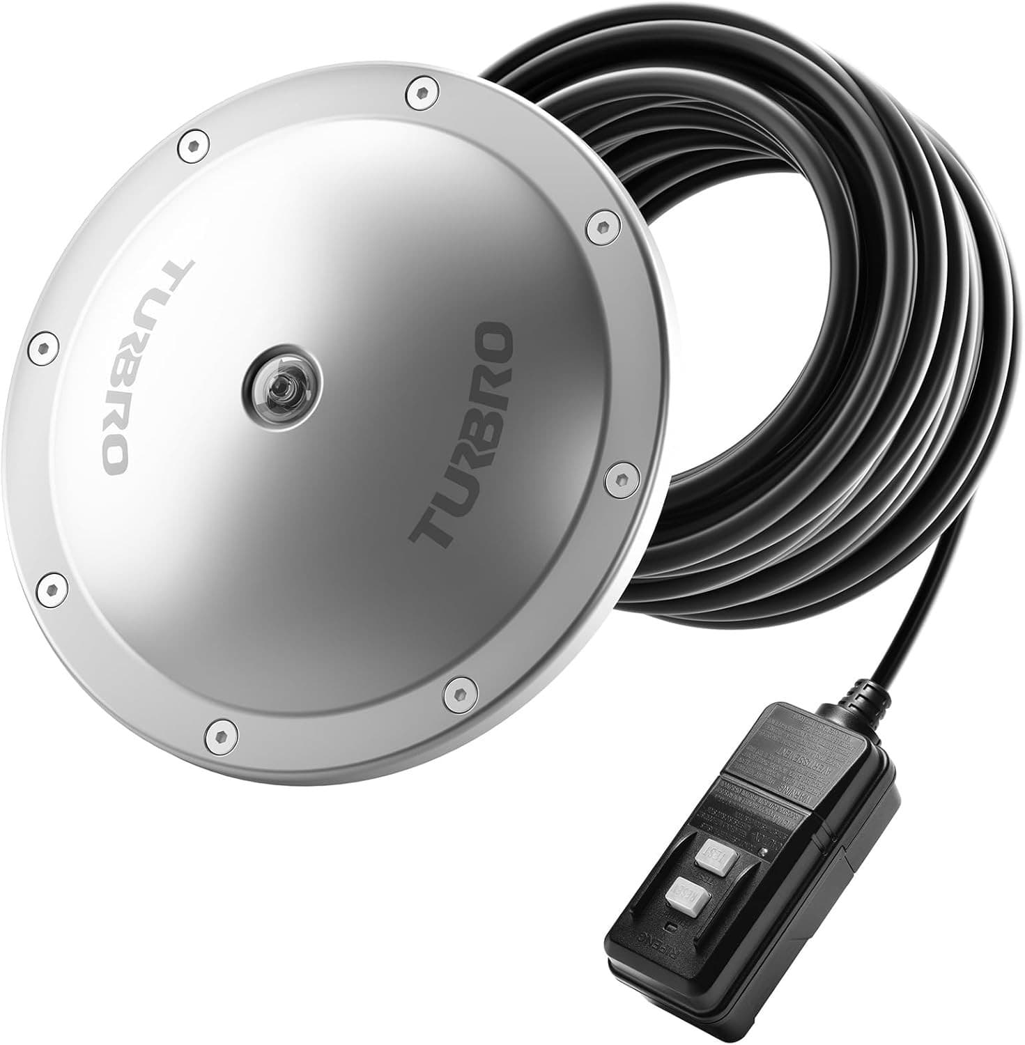 TURBRO Pond De-icer, Floating Pond Heater with 32.8 ft. UL Approved Cord, Full