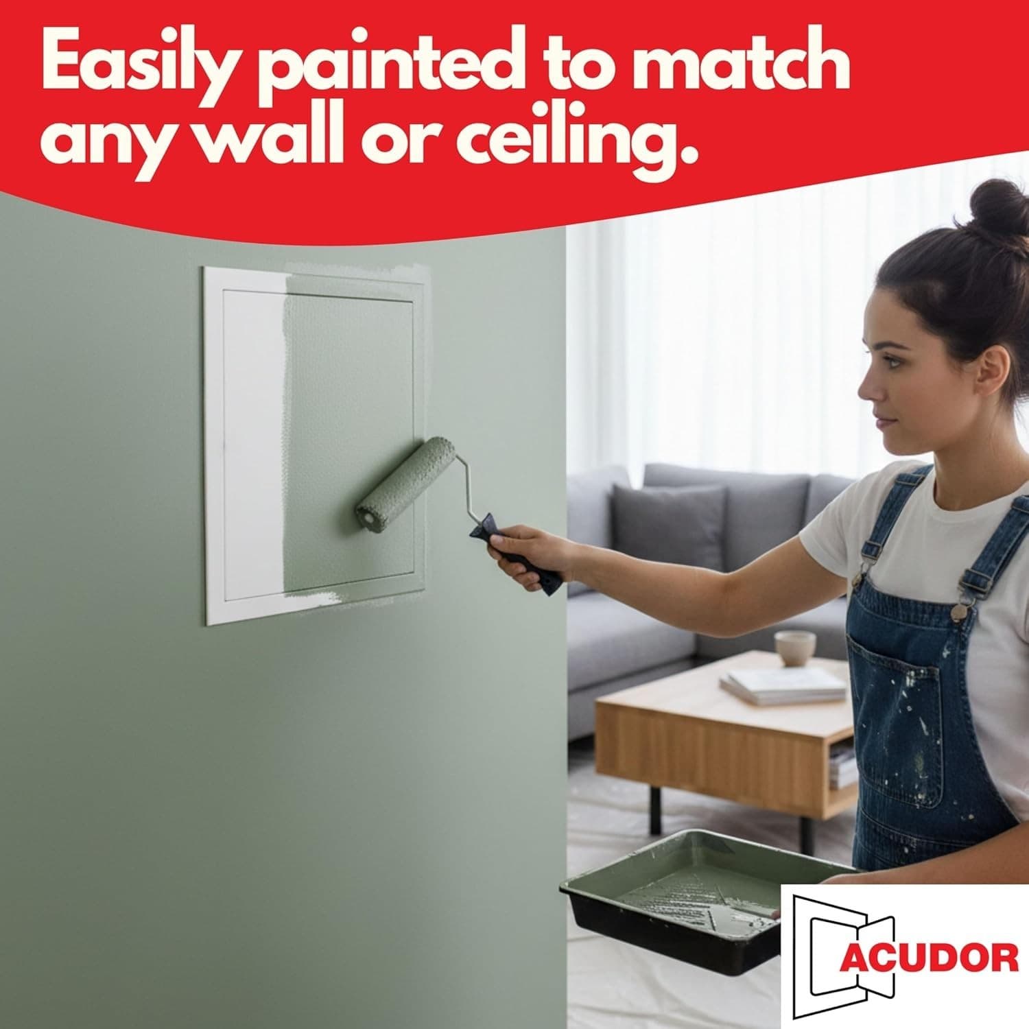 Access Panel for Drywall - Wall & Ceiling Plumbing and Electrical Hinged Access - Thumbnail 8