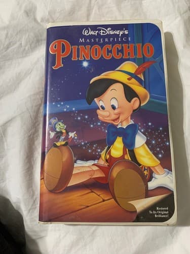 Disney’s Masterpiece Pinocchio (VHS, 1993)