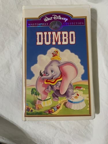 Dumbo vhs masterpiece Collection Rare Vhs 024