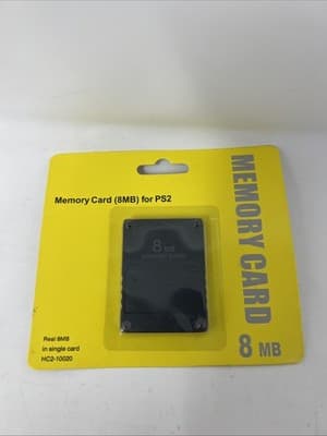 8MB Megabyte Memory Card Data Sony PlayStation 2 PS2 Slim Game Console. (A9) - Thumbnail 4