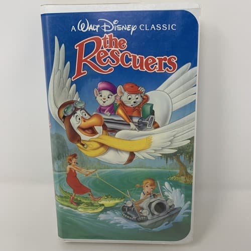 The Rescuers (VHS, 1992) Black Diamond