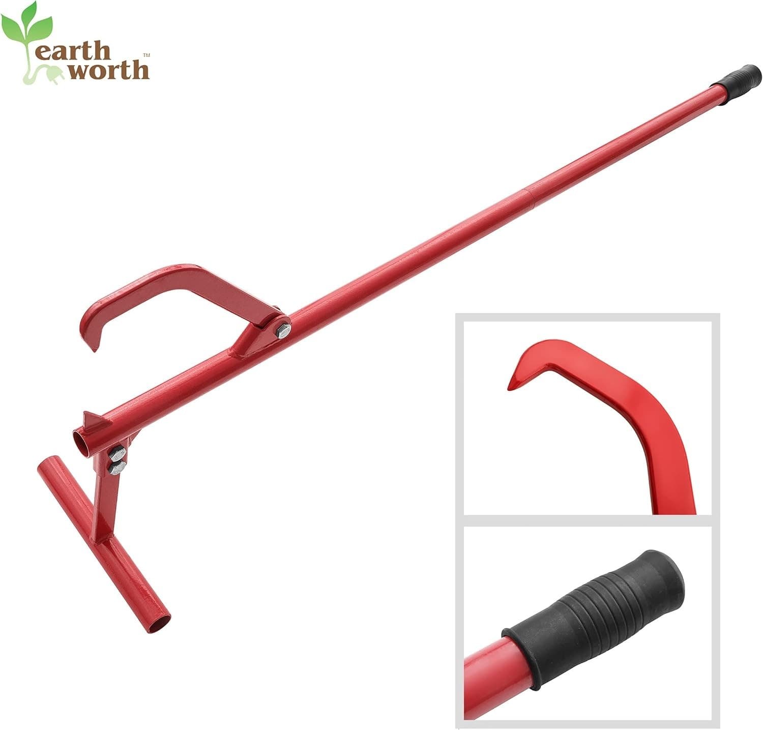 1942 Earth Worth | Timberjack | Log Lifter | Steel | 45 Inches Red - Thumbnail 3
