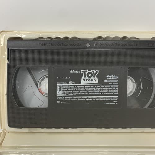 Toy Story (VHS, 2001) very good condition, rated G, Dolby Surround sound - Thumbnail 2