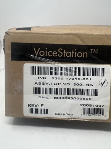 Polycom Voicestation 300 VS300 Full Duplex Analog Conference Phone Office Audio - Thumbnail 4