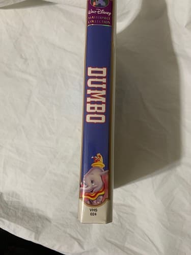 Dumbo vhs masterpiece Collection Rare Vhs 024 - Thumbnail 3