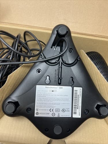 Polycom Voicestation 300 VS300 Full Duplex Analog Conference Phone Office Audio - Thumbnail 7