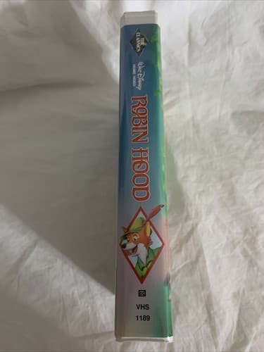 Disney Robin Hood VHS Tape Black Diamond Edition💎 - Thumbnail 3