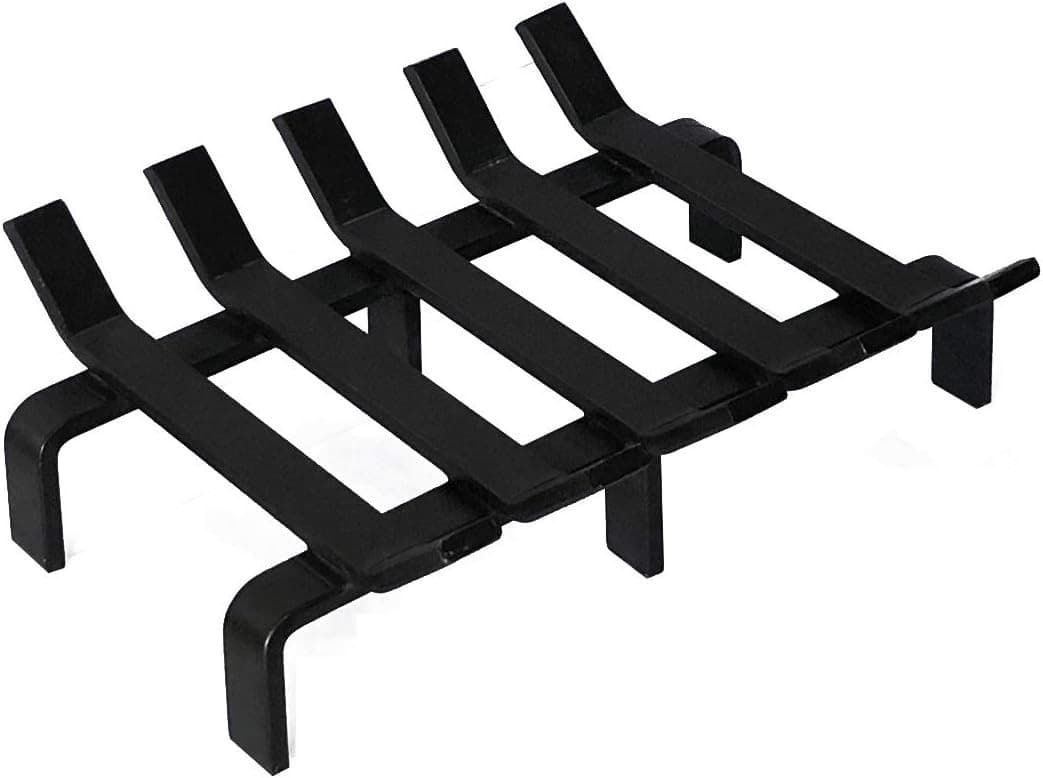 HiFlame Fireplace Log Grate Heavy Duty Solid Steel Wood Burning Fire Place Wood