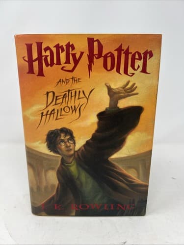 Harry Potter and the Deathly Hallows First Edition Hardcover Dust Jacket