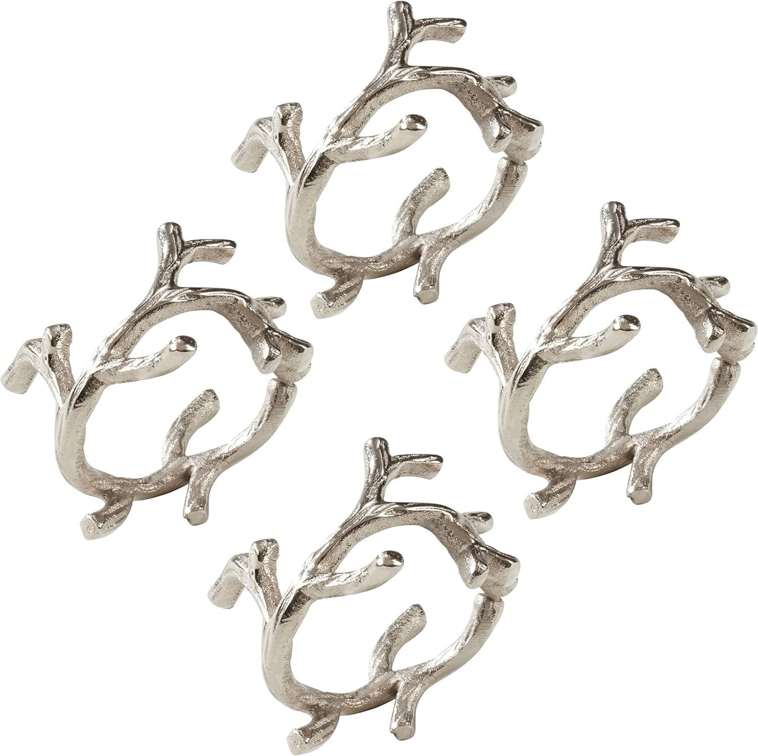 Coral Napkin Rings (Set of 4) - Thumbnail 2