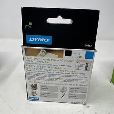DYMO 30252 LabelWriter Address Labels, 1 1/8 x 3 1/2, White/5 Rolls TOTAL (A18) - Thumbnail 4