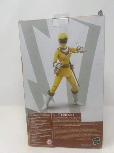 HASBRO POWER RANGERS LIGHTNING COLLECTION ZEO YELLOW RANGER ACTION FIGURE (A4) - Thumbnail 2