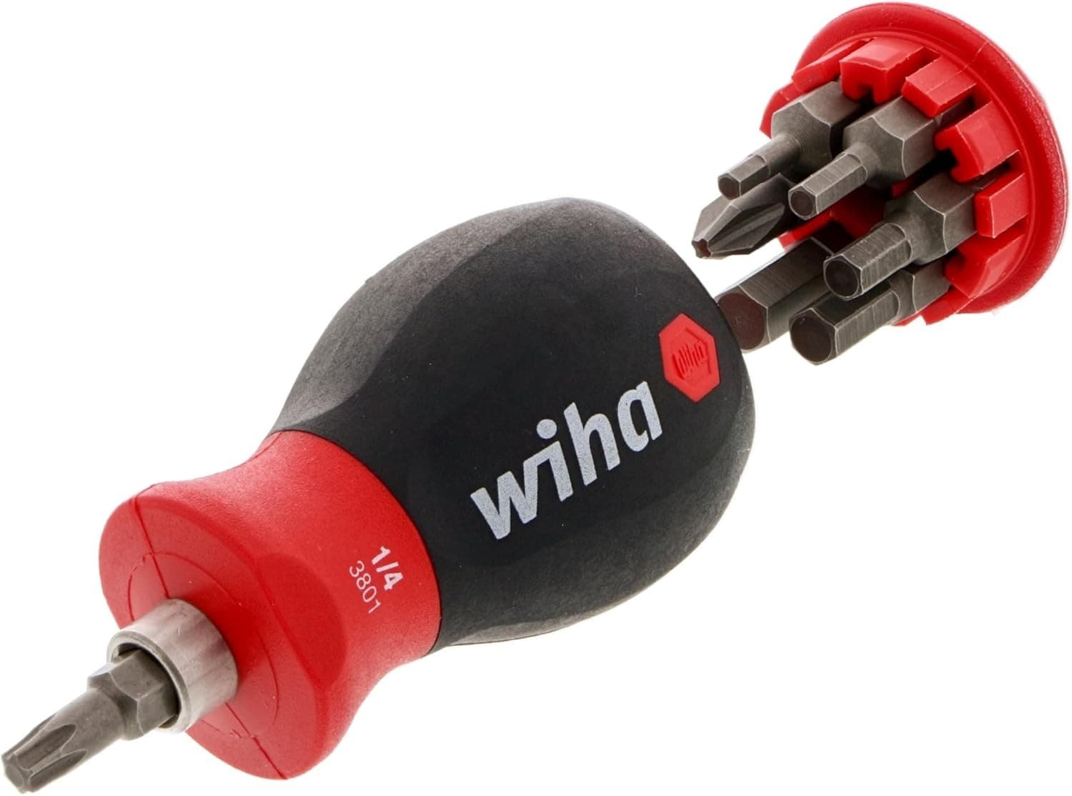Wiha 91801 14 Piece Stubby Bike Repair Multi-Driver With Road Runner® Burrito - Thumbnail 3