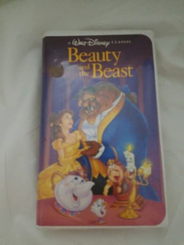 Disney Black Diamond Classic Beauty and the Beast (VHS)