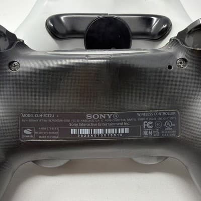 x2 Sony PlayStation 4 Wireless Controller CUH-ZCT2U Black Built-in Track Pad (A3 - Thumbnail 4