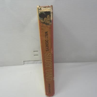 Vintage Walt Disney’s Story Land Hardcover Book 1962 Golden 55 Favorite Stories - Thumbnail 2