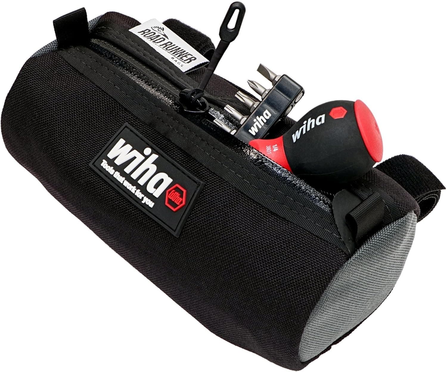 Wiha 91801 14 Piece Stubby Bike Repair Multi-Driver With Road Runner® Burrito - Thumbnail 7
