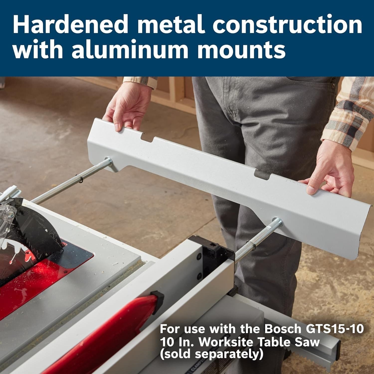 BOSCH TS1015 Table Saw Outfeed Support Assembly - Thumbnail 3